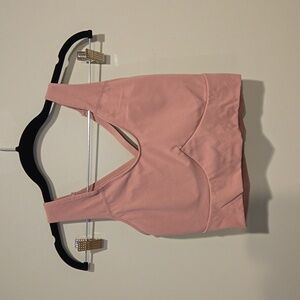 Balance Athletica Define Long Line Sports Bra, Pink, Medium